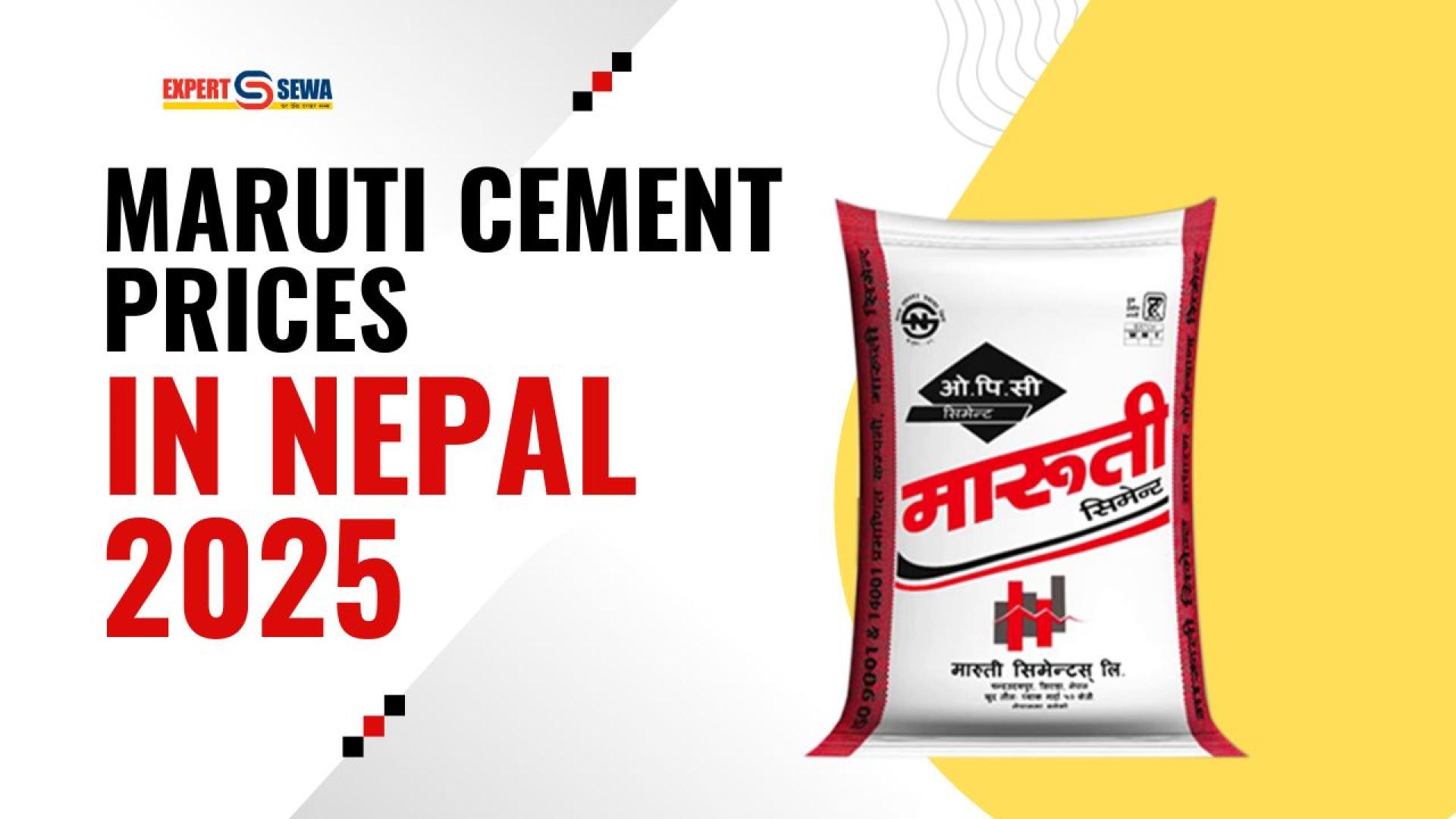 Maruti Cement Prices in Nepal Today
